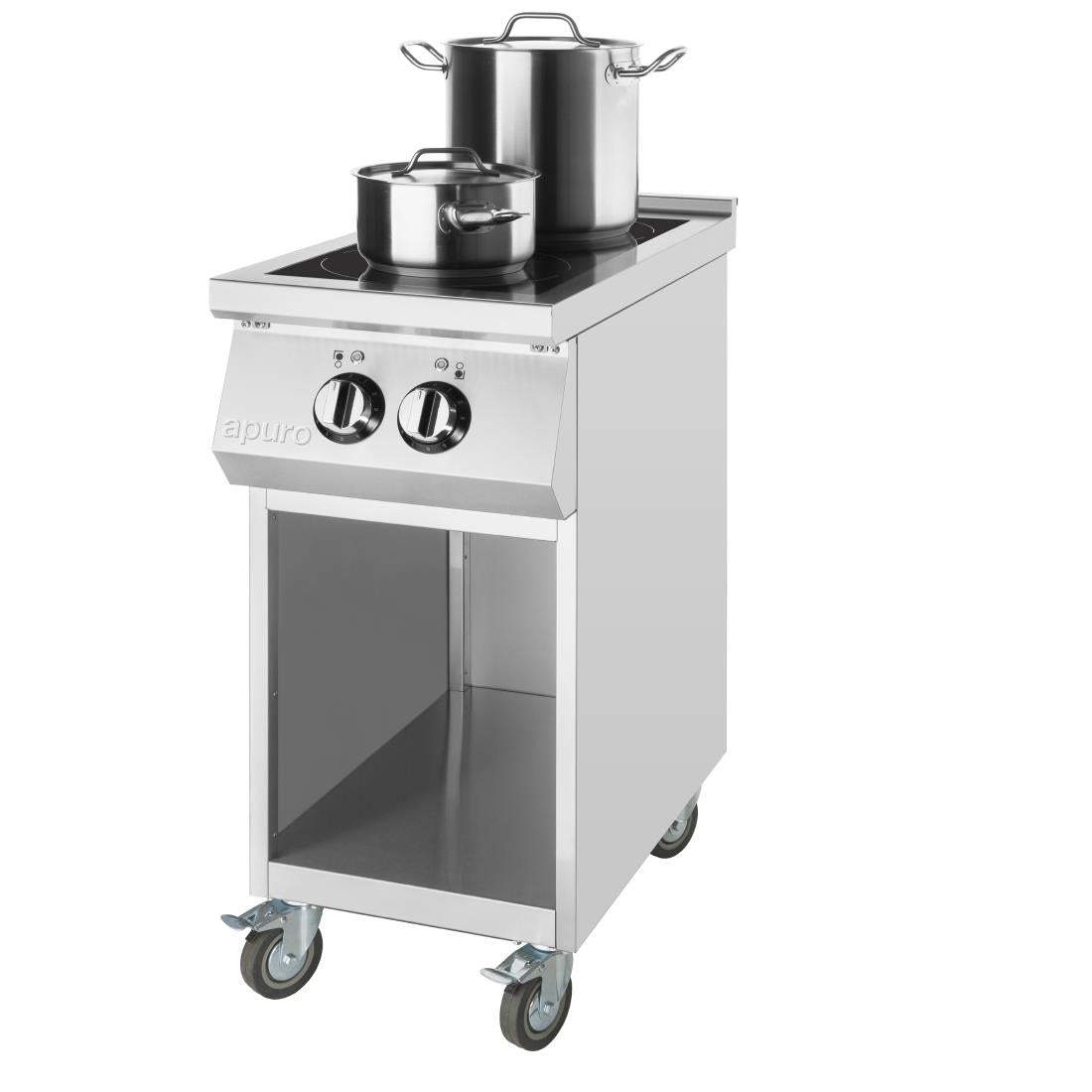 Apuro Freestanding 2 Zone Induction Hob CU487-A