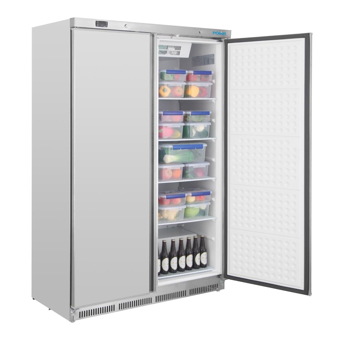 Polar C-Series Double Door Fridge Stainless Steel CZ783-A