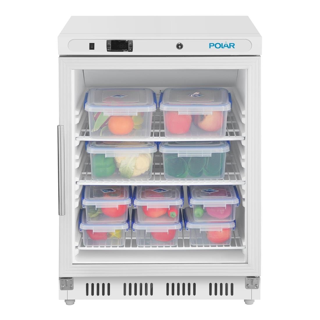 Polar C-Series Under Counter White Display Fridge 150Ltr CZ785-A