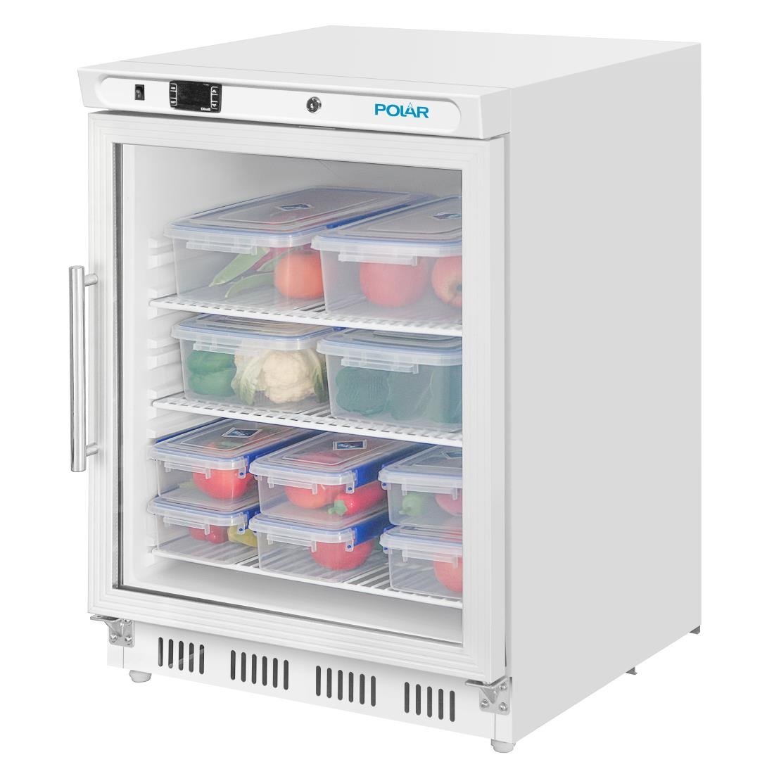 Polar C-Series Under Counter White Display Fridge 150Ltr CZ785-A