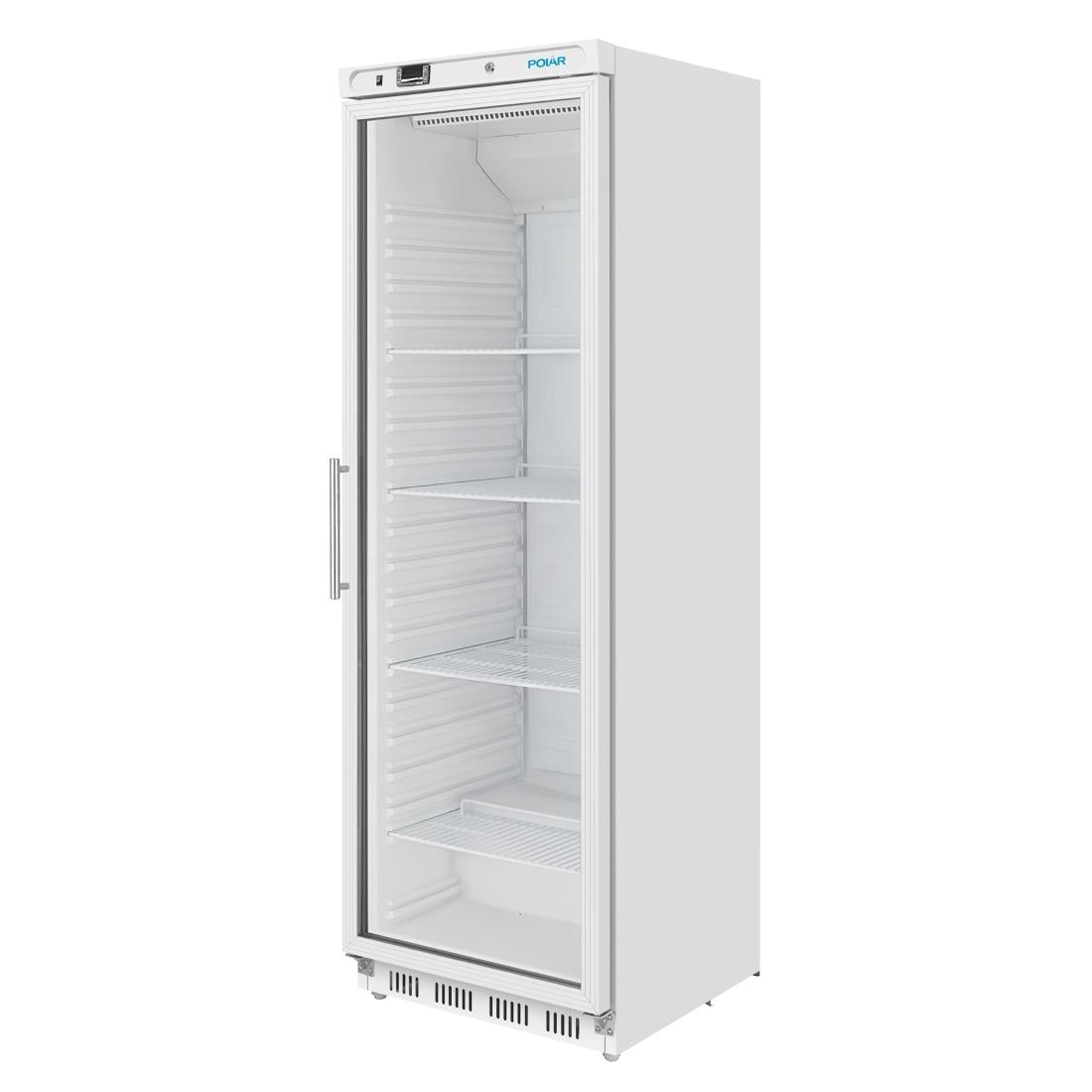 Polar C-Series Upright White Display Fridge - 400Ltr CZ786-A