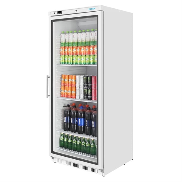 Polar C-Series Upright Display Fridge 600Ltr White CZ787-A