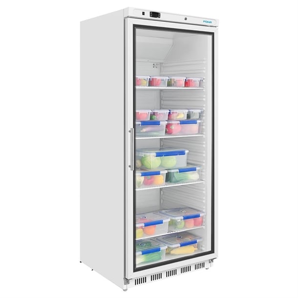 Polar C-Series Upright Display Fridge 600Ltr White CZ787-A
