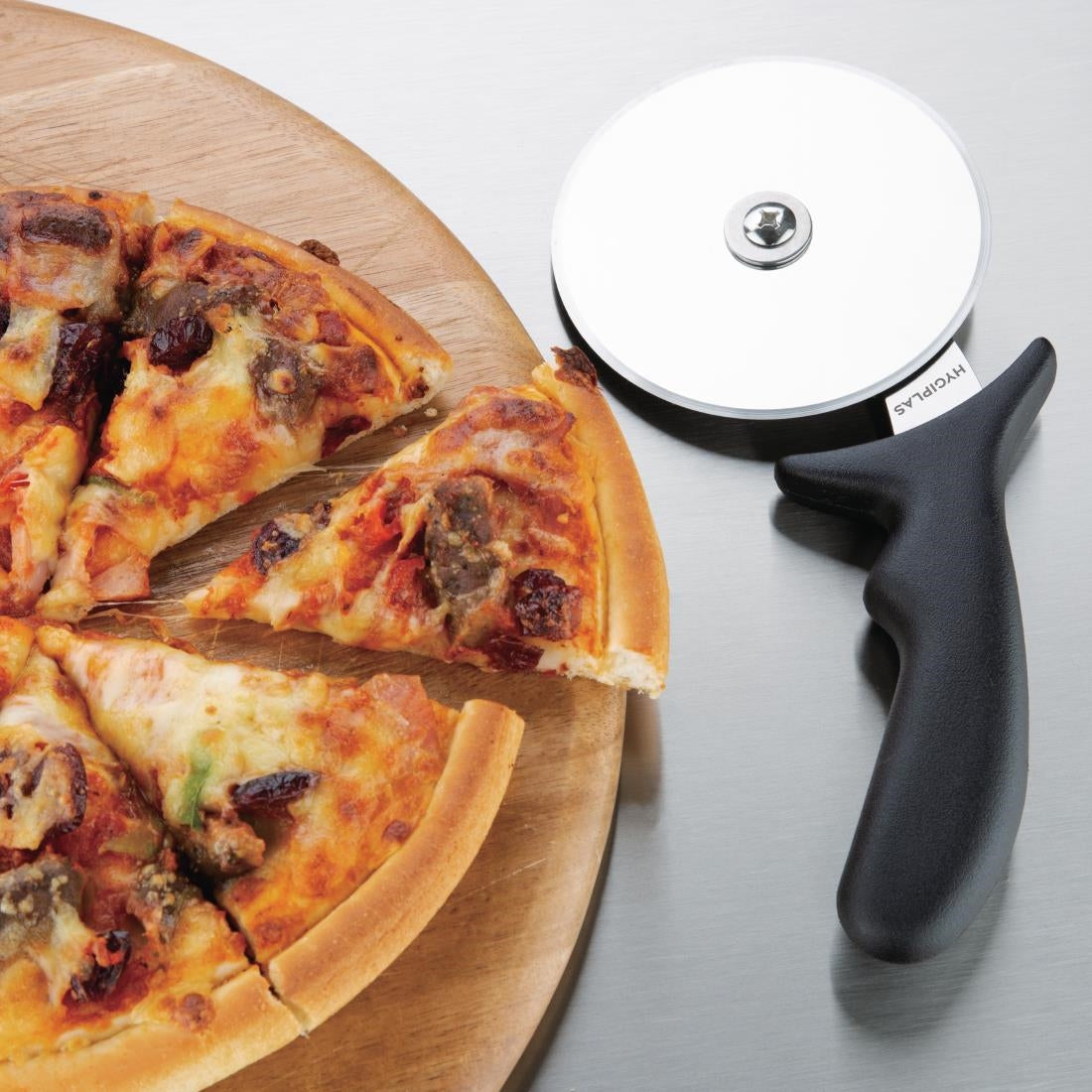 Hygiplas Pizza Wheel Black 100mm D396