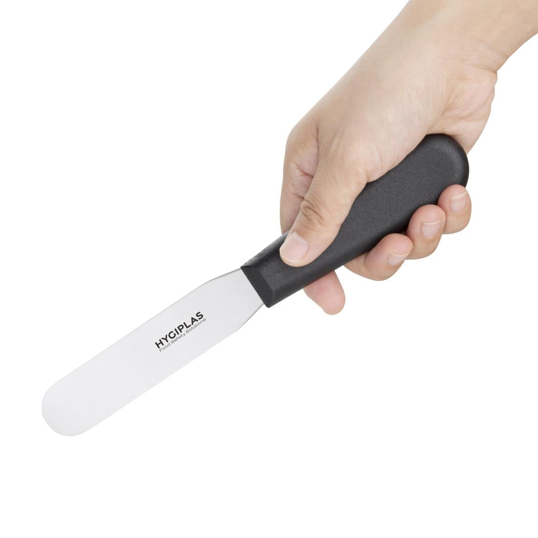 Hygiplas Straight Blade Palette Knife Black 100mm D401
