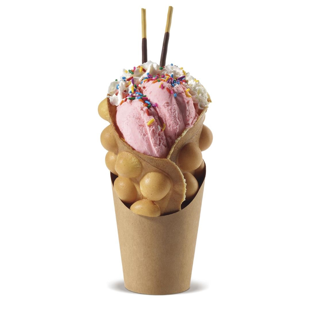 Waring Bubble Waffle Maker With Serviceable Plates DK079