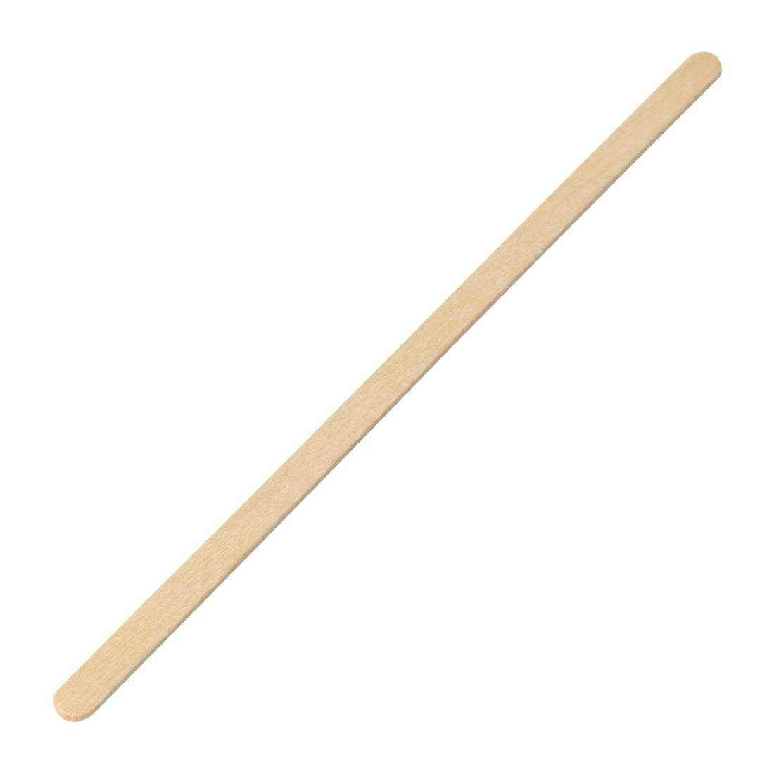 Fiesta Compostable Biodegradable Wooden Coffee Stirrers 190mm (Pack of 1000) DK390