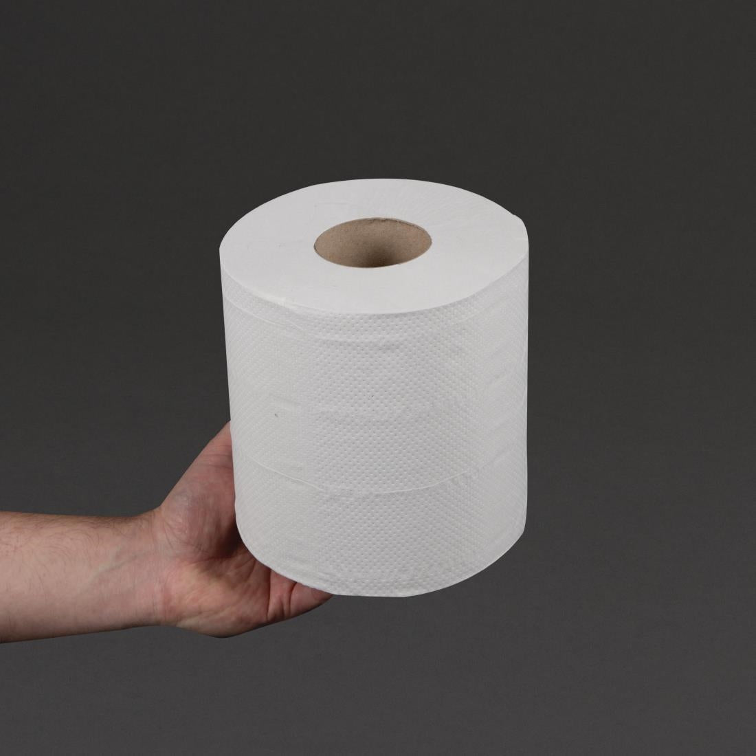 Jantex Centrefeed White Roll Paper Towels (Pack of 6) DL920