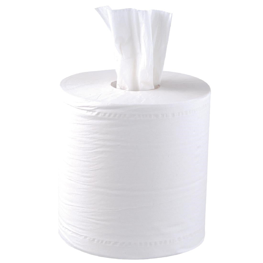 Jantex Centrefeed White Roll Paper Towels (Pack of 6) DL920