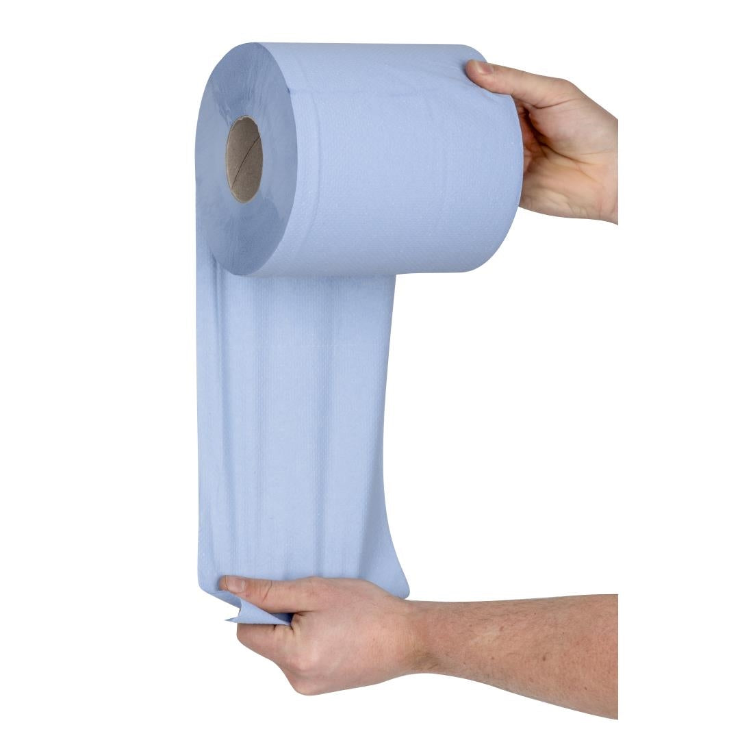 Jantex Centrefeed Blue Roll Paper Towels (Pack of 6) DL921