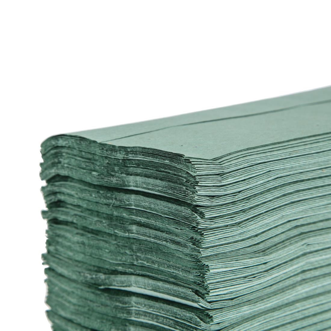 Jantex Z Fold Paper Hand Towels Green 1-Ply 250 Sheets (Pack of 12) DL923