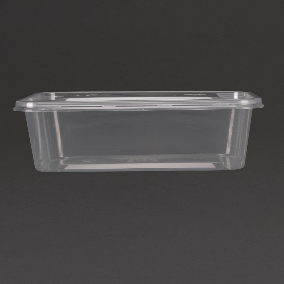 Fiesta Recyclable Medium Plastic Microwave Containers DM182