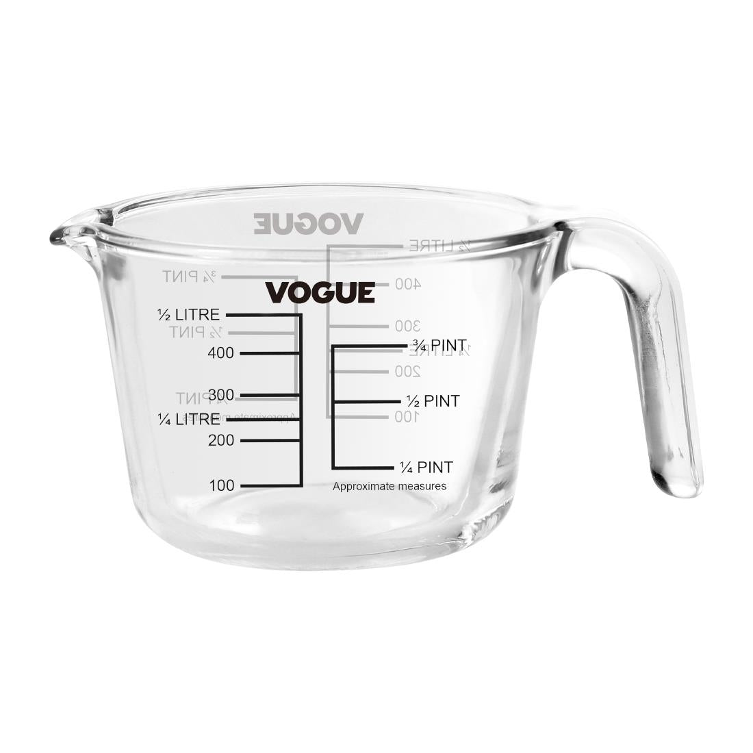Vogue Glass Measuring Jug - 500ml DP116