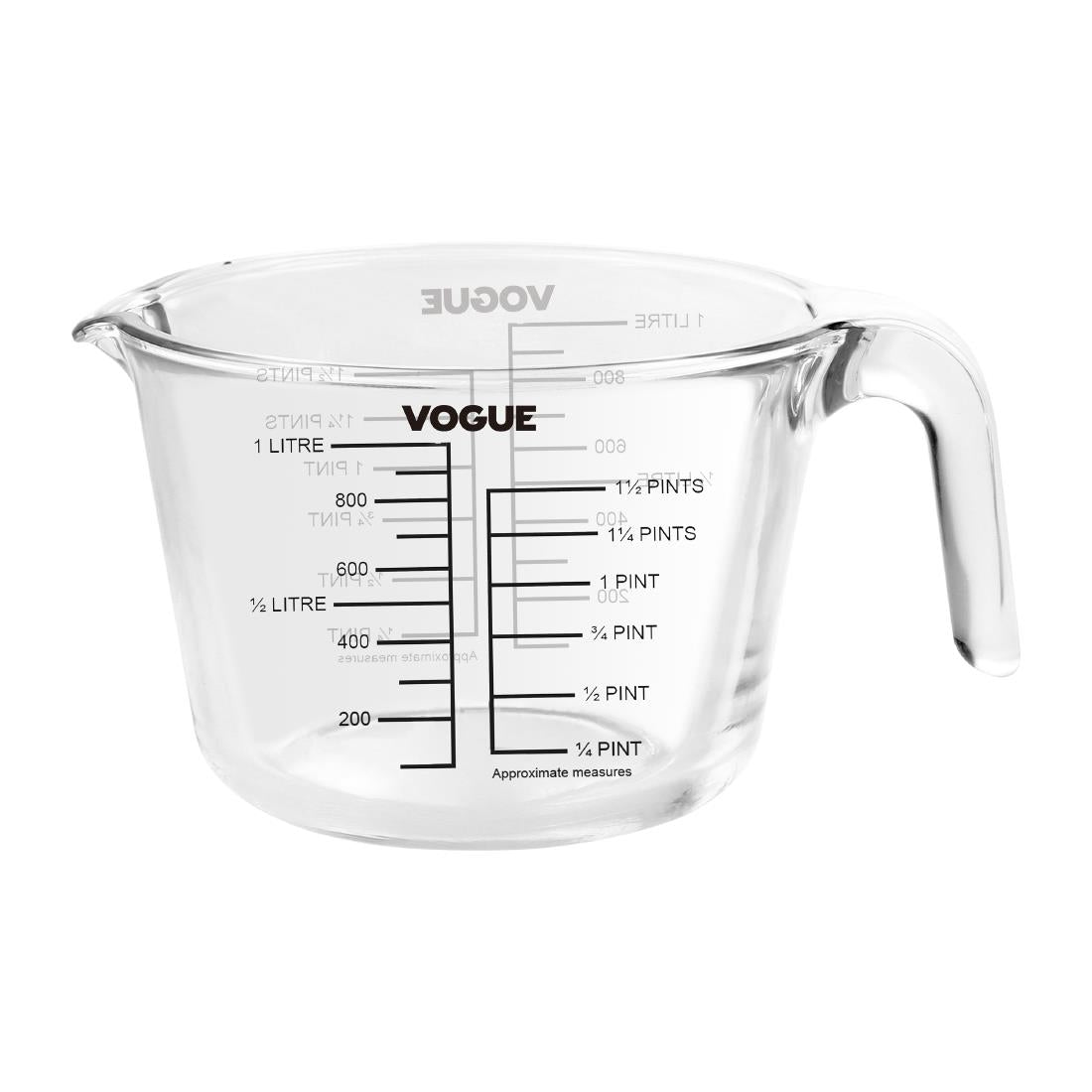 Vogue Glass Measuring Jug - 1000ml DP117