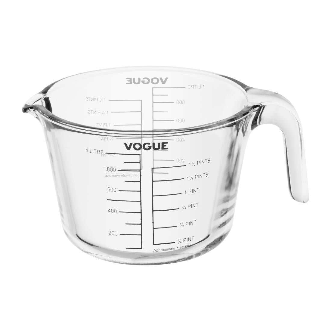 Vogue Glass Measuring Jug - 1000ml DP117