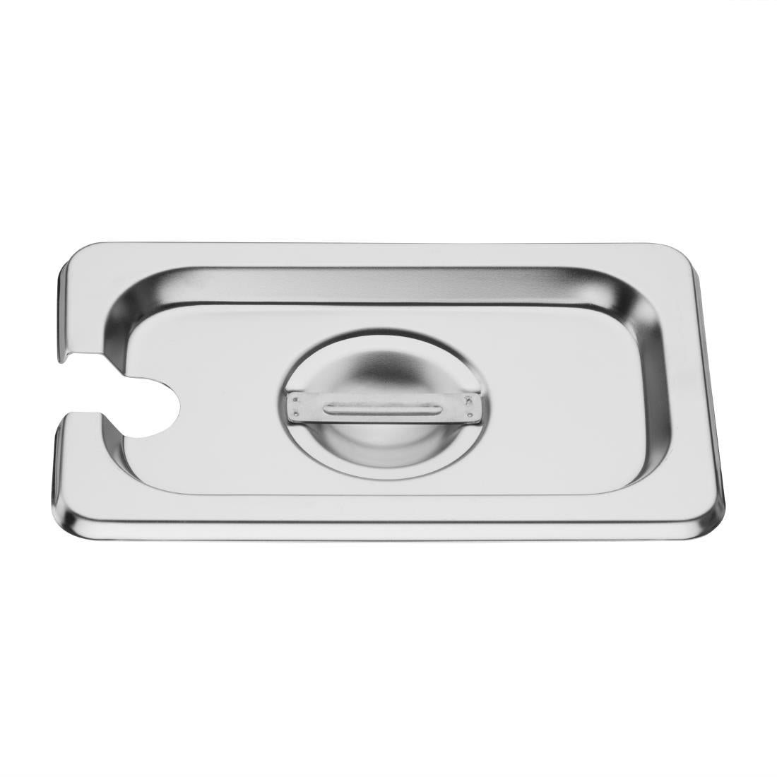 Vogue Notched Lid St/St - GN 1/9 DP256