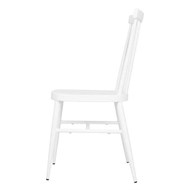Bolero Windsor Aluminium White Chairs White (4 Pack) DP718