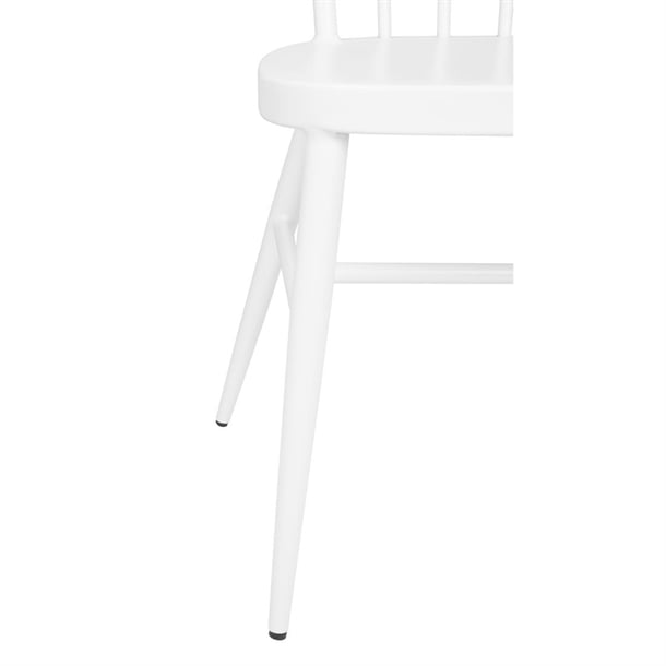 Bolero Windsor Aluminium White Chairs White (4 Pack) DP718