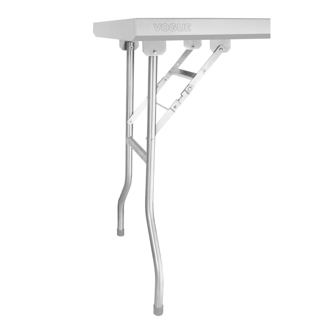 Vogue Stainless Steel Folding Work Table 1830x760x780 DR195