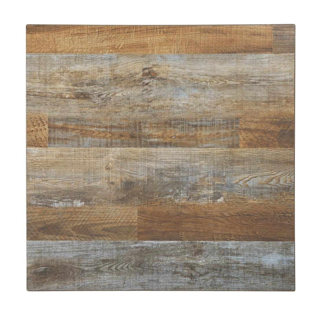 Bolero Pre-Drilled Square Table Top Urban Dark 700mm DR823