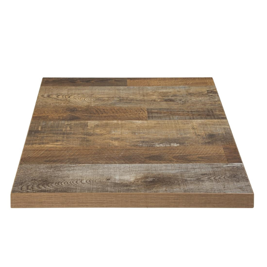 Bolero Pre-Drilled Square Table Top Urban Dark 700mm DR823