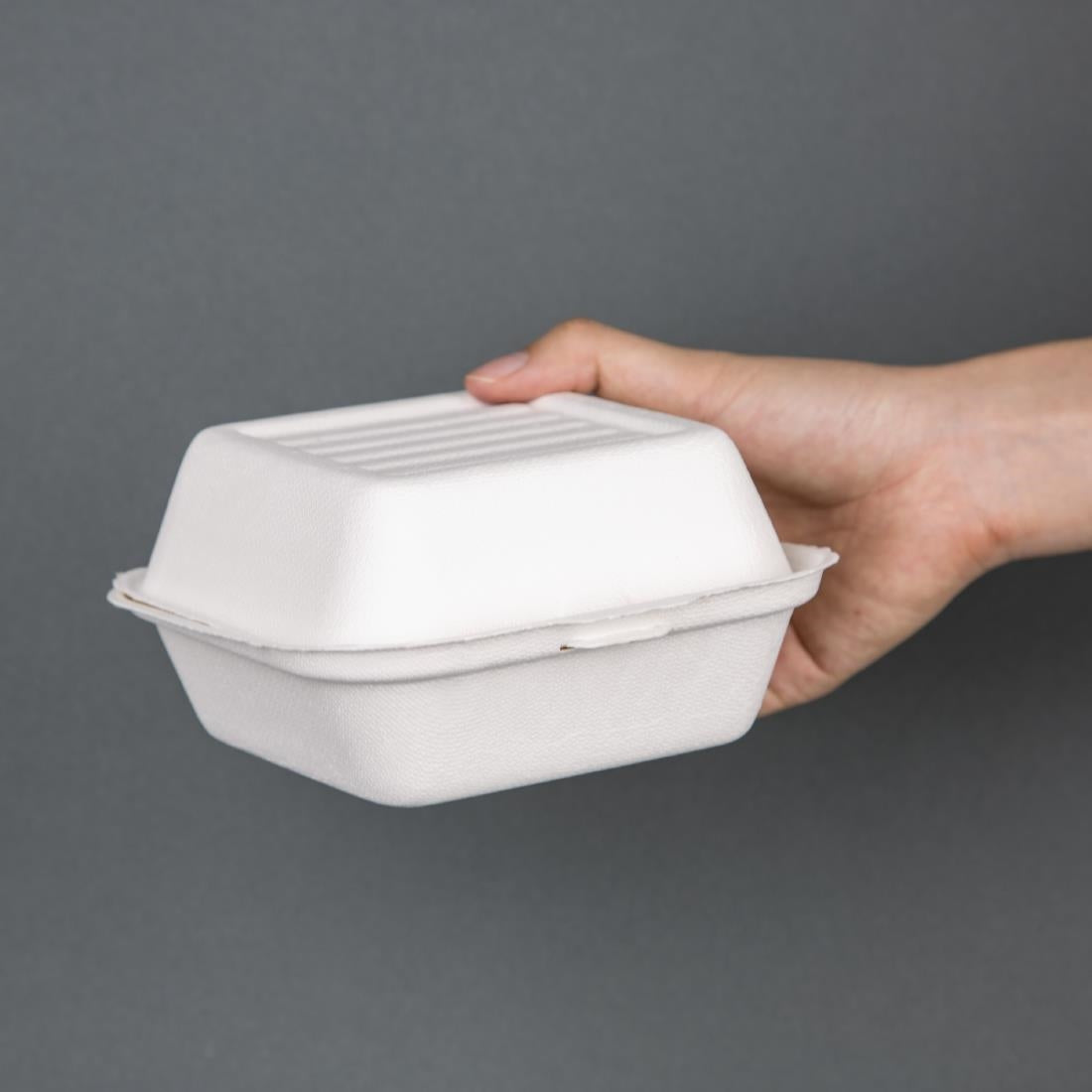 Fiesta Compostable Hinged Container 153mm DW247