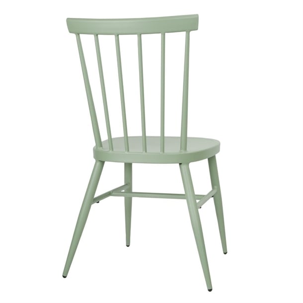 Bolero Windsor Aluminium Green Chairs (4 Pack) DX687