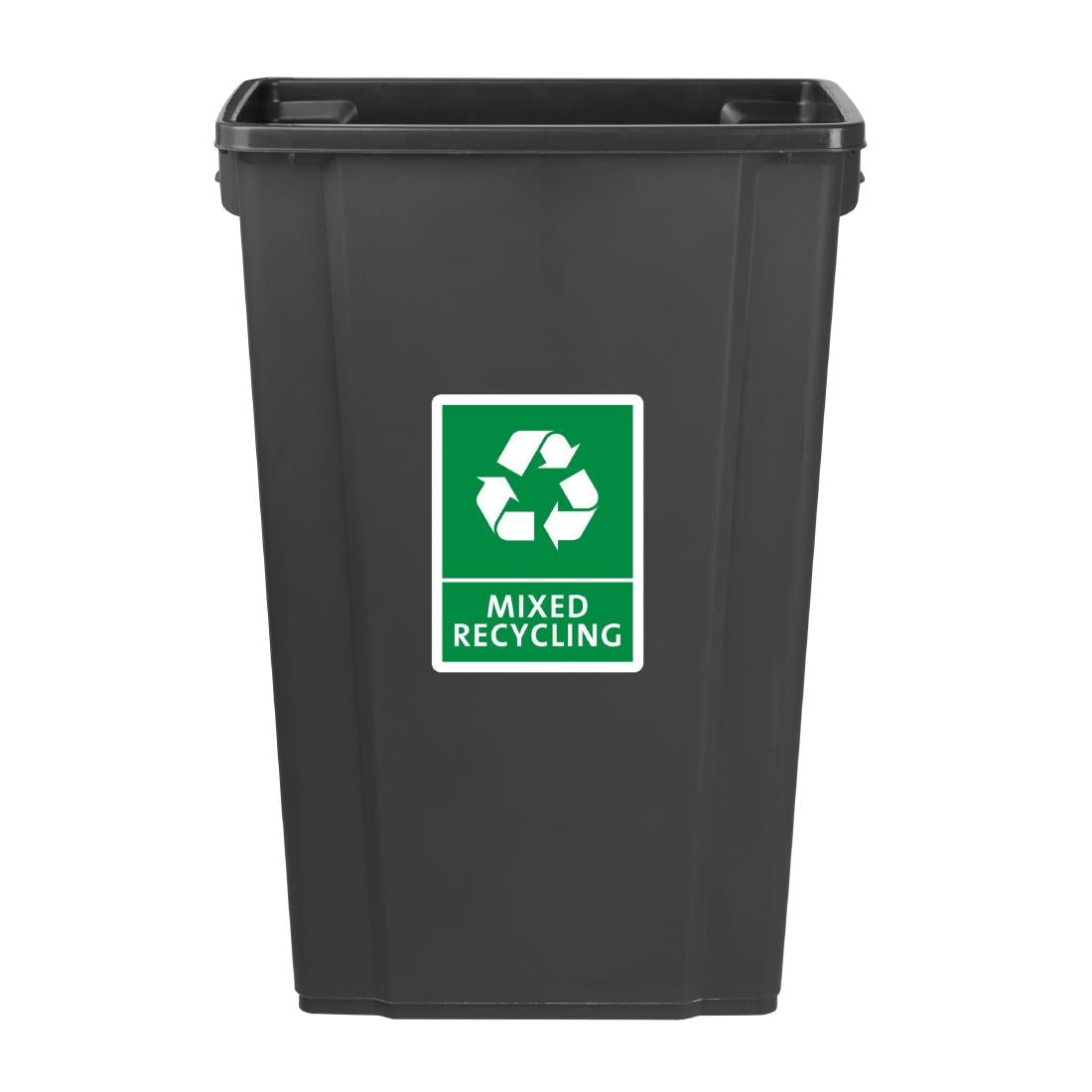 Jantex Slim Bin 80Ltr Black DX966