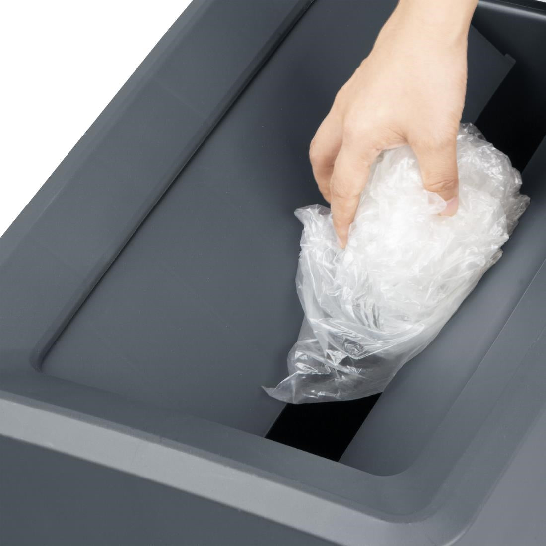 Jantex 60/80ltrs Slim Bin Lid Grey DX968