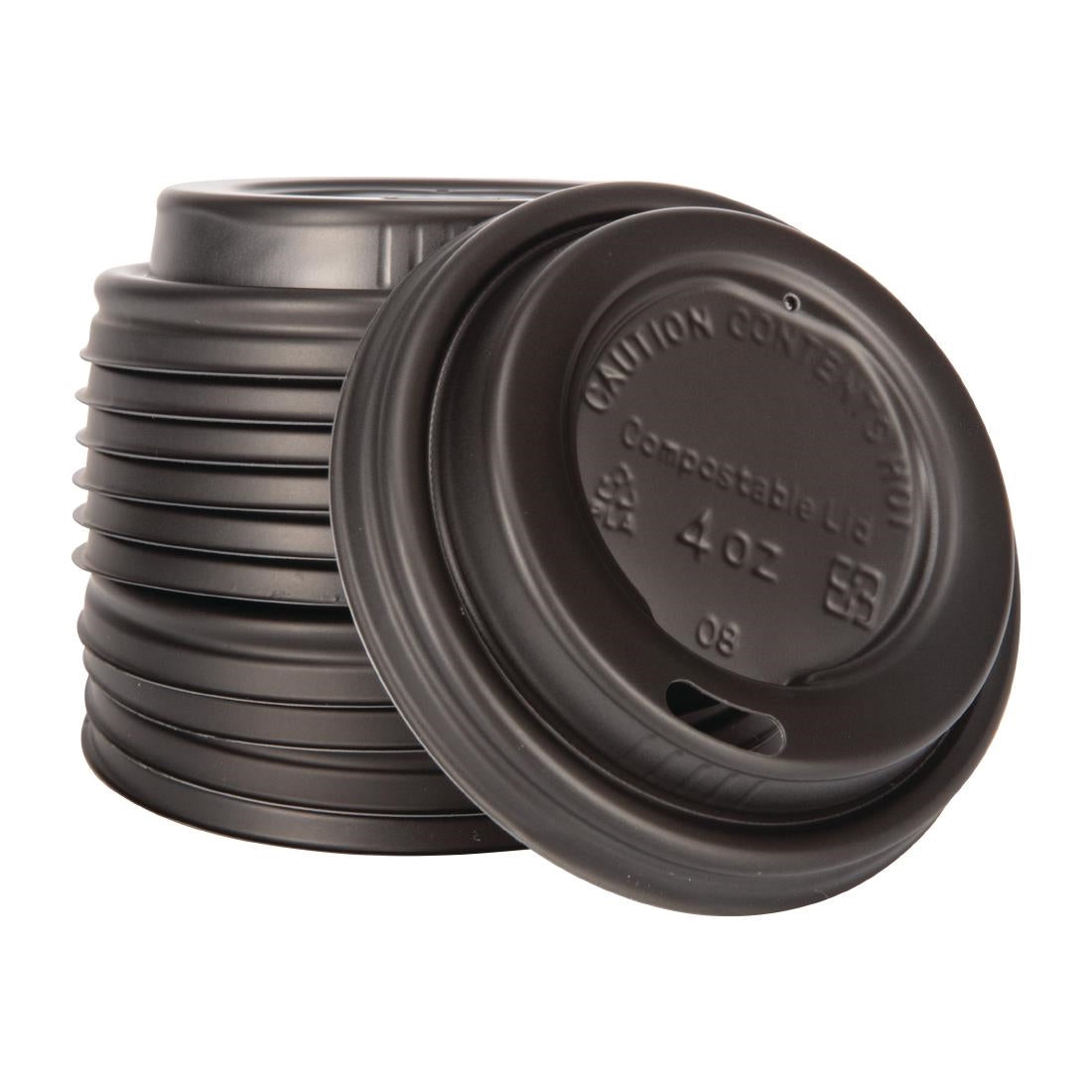 Fiesta Compostable Espresso Cup Lids 114ml (Pack of 1000) DY983