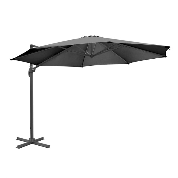 Bolero Venice Heavy Duty Parasol Black 3.5m DZ872