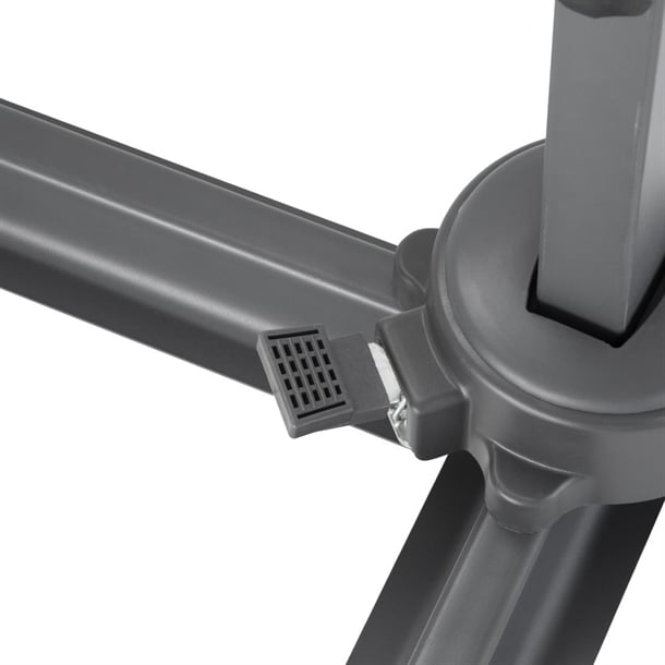 Bolero Venice Heavy Duty Parasol Black 3.5m DZ872