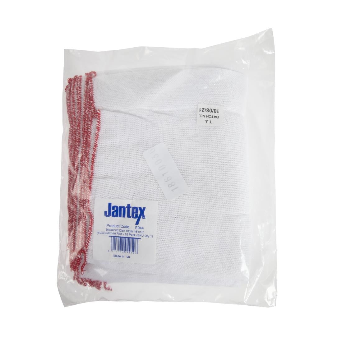 Jantex Dish Cloths Bleached 10 Pack E944