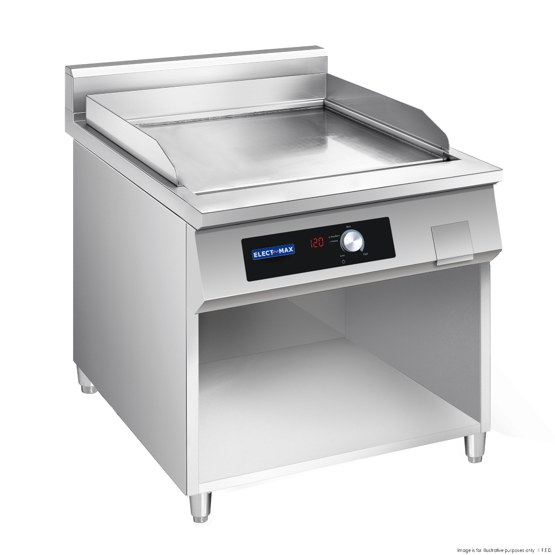 ElectMAX 700 Series Induction Griddle With Splashback EGP7-800