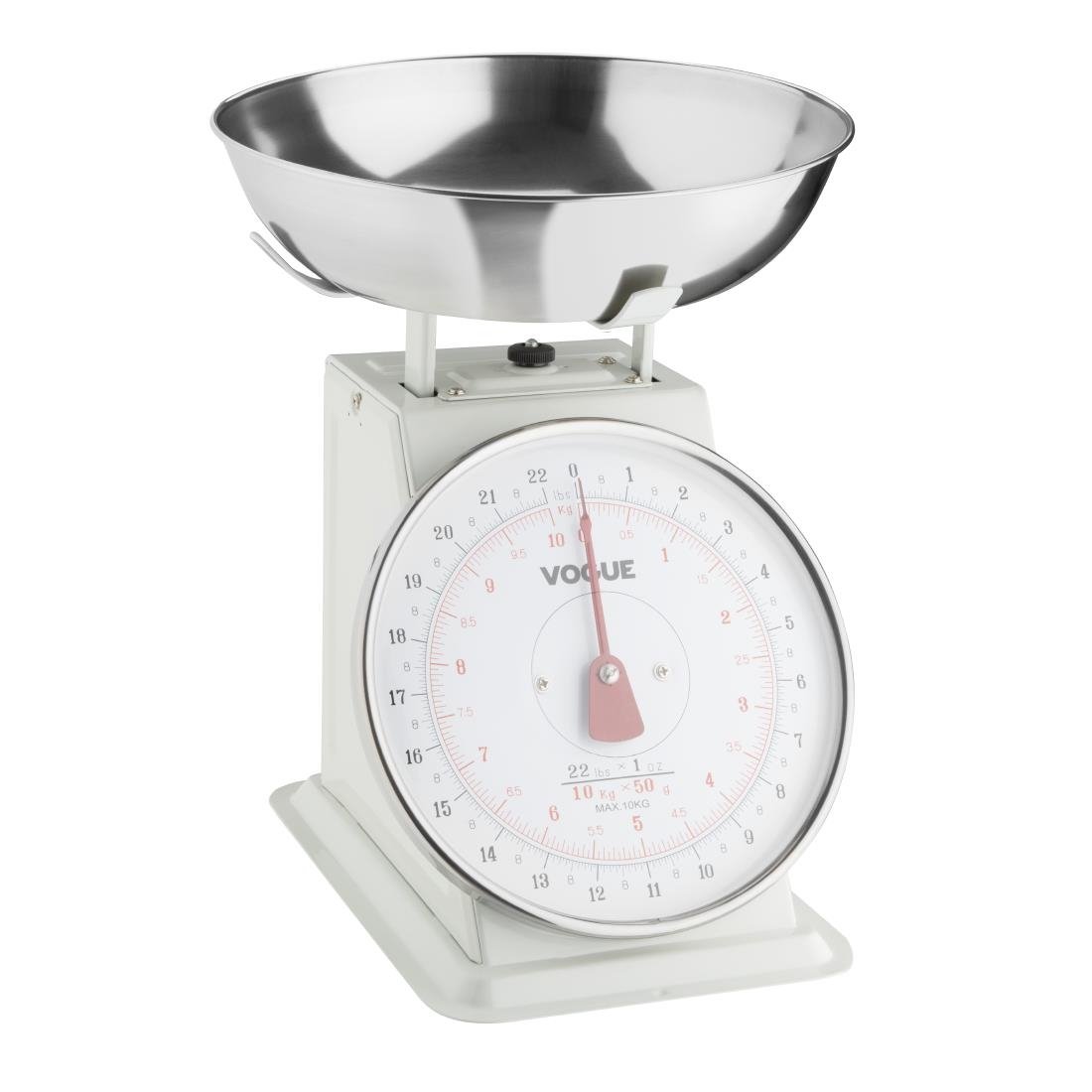 Vogue Kitchen Scale Bowl Top 10kg - Grad. 50g F174