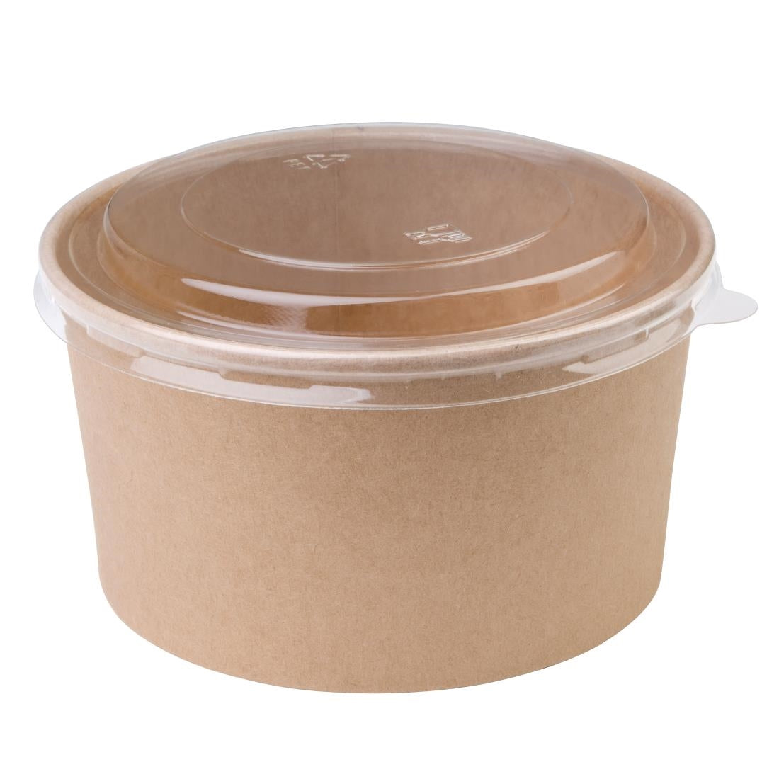 Fiesta Compostable Round Kraft Salad Bowls 1000ml (Pack of 300) FB198