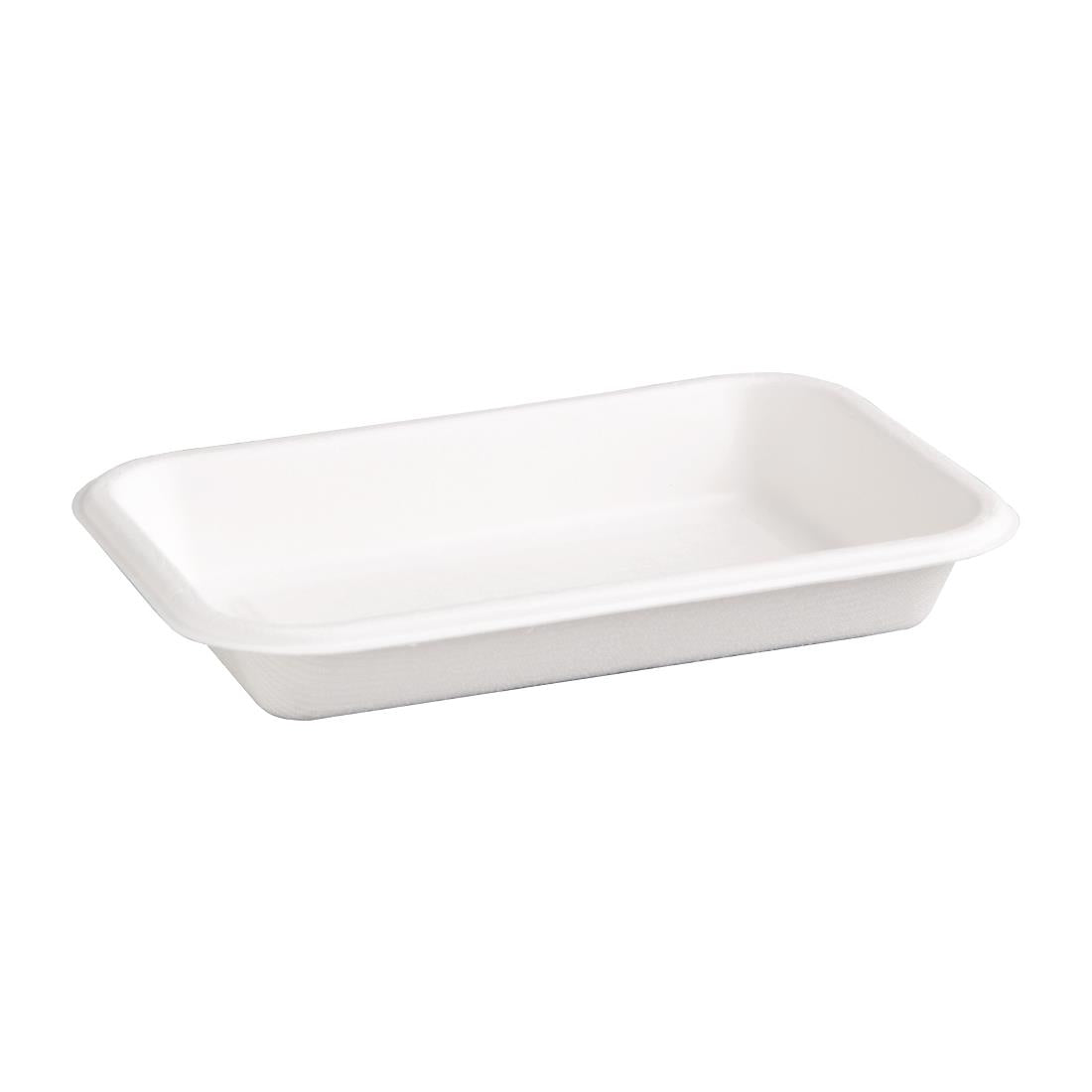 Fiesta Compostable Bagasse Food Trays 340ml (Pack of 50) FC528