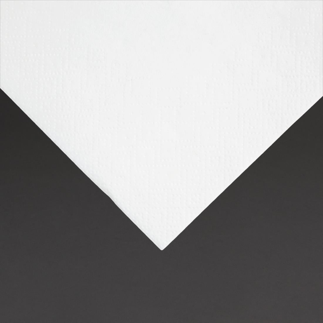 Fiesta Recyclable Cocktail Napkin White 240x240mm 2ply 1/4 Fold (Pack of 4000) FE216