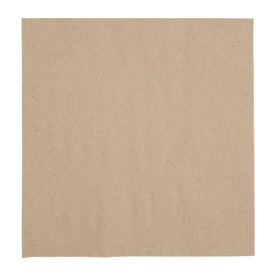 Fiesta Recyclable Recycled Lunch Napkin Kraft 330x330mm 2ply 1/4 Fold (Pack of 2000) FE226