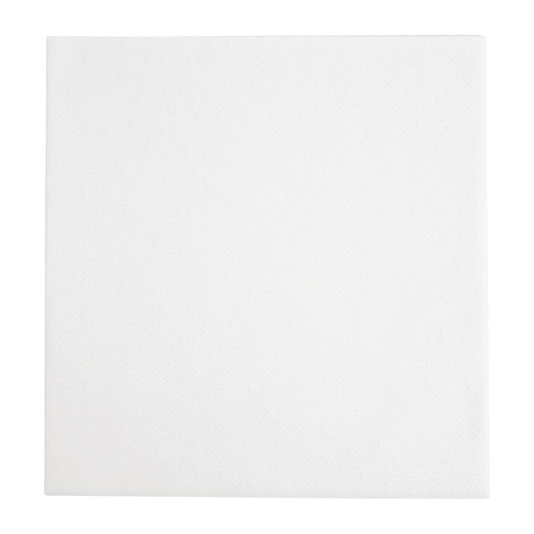 Fiesta Recyclable Premium Tablin Dinner Napkin White 400x400mm Airlaid 1/4 Fold (Pack of 500) FE264