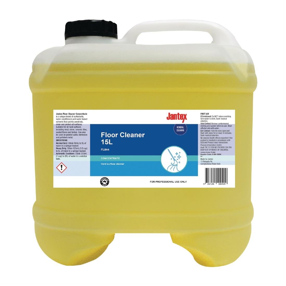 Jantex Floor Cleaner Concentrate 15Ltr FL844