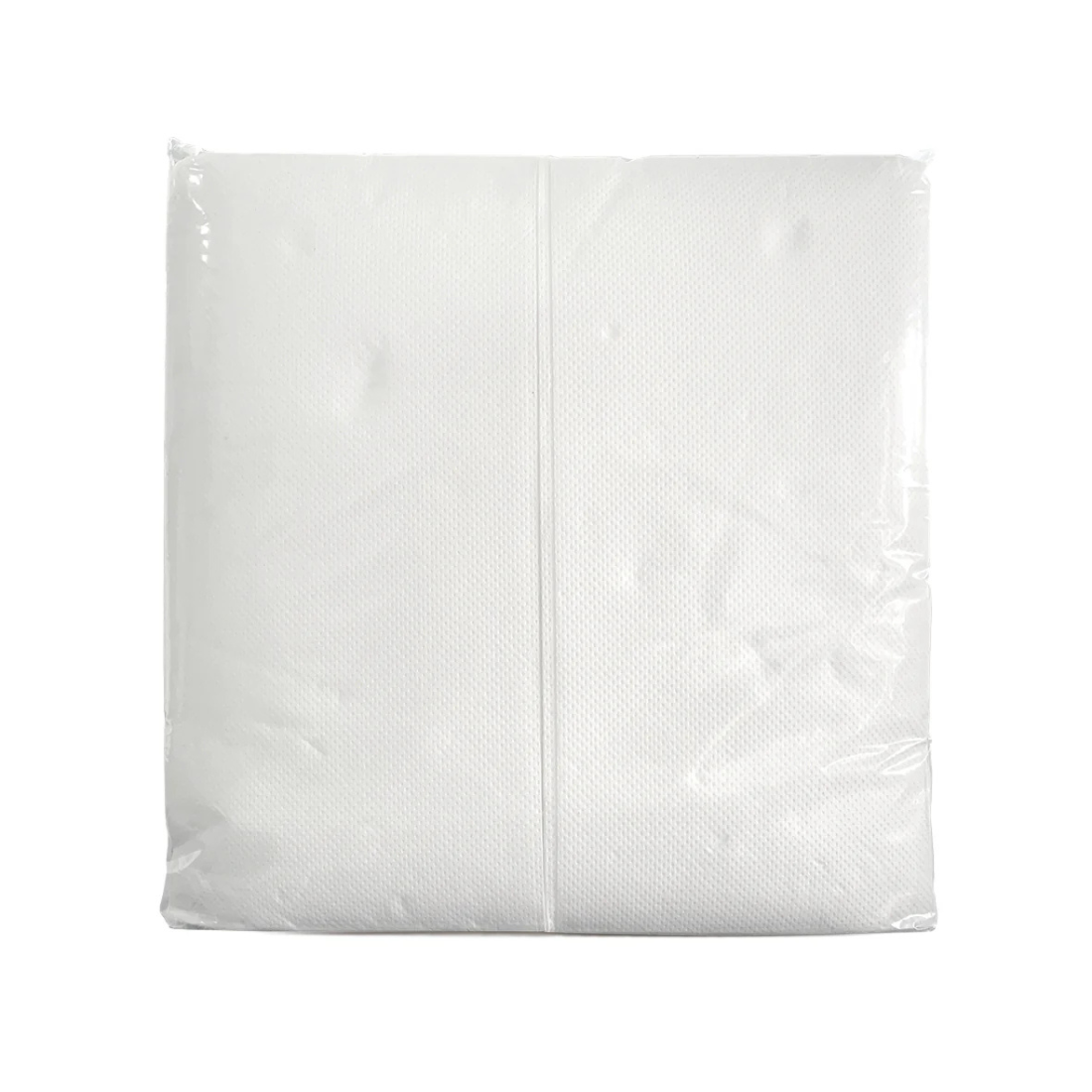 PakMax 2 ply 100 Sheets 1/8 Fold Quilted White Napkin - FQWN218-400-100
