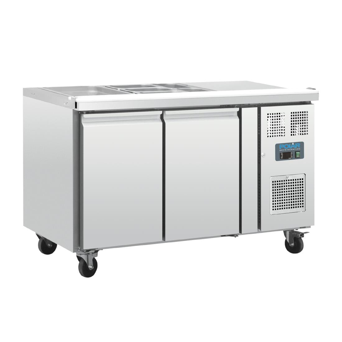 Polar 2 Door Saladette Counter FT281-A