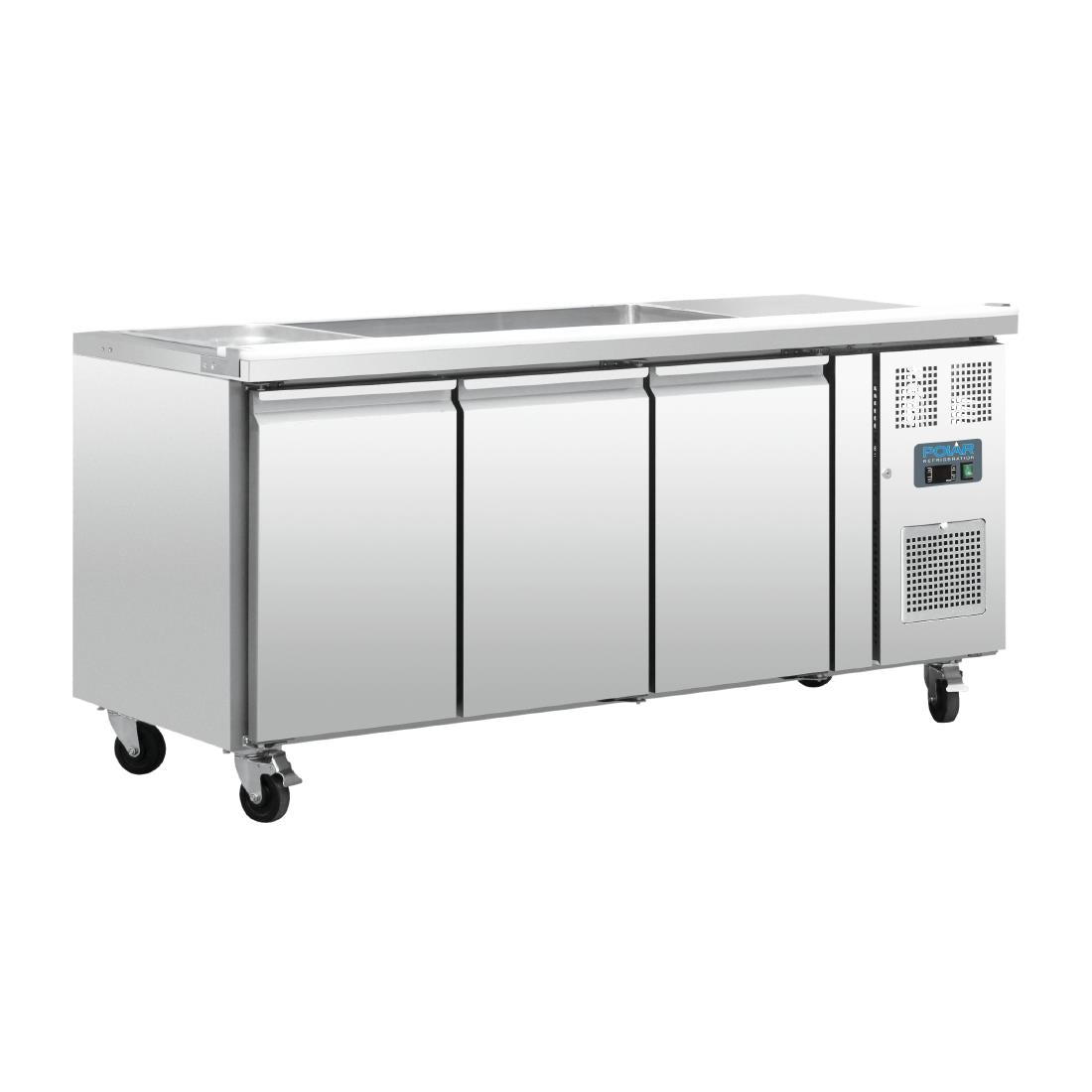 Polar 3 Door Saladette Counter FT283-A