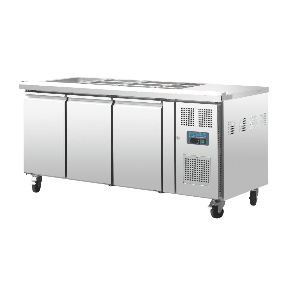 Polar 3 Door Saladette Counter FT283-A