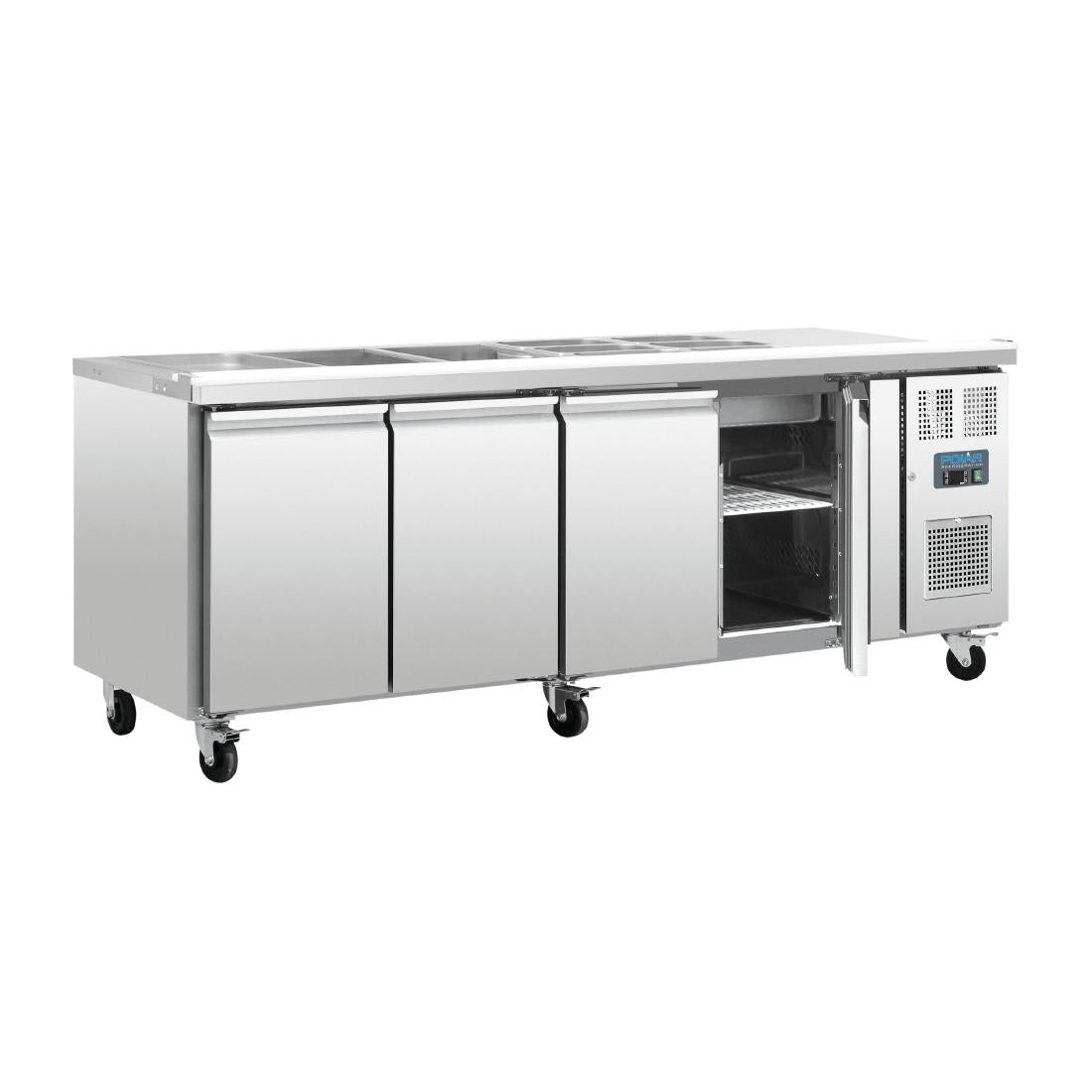 Polar 4 Door Saladette Counter FT285-A
