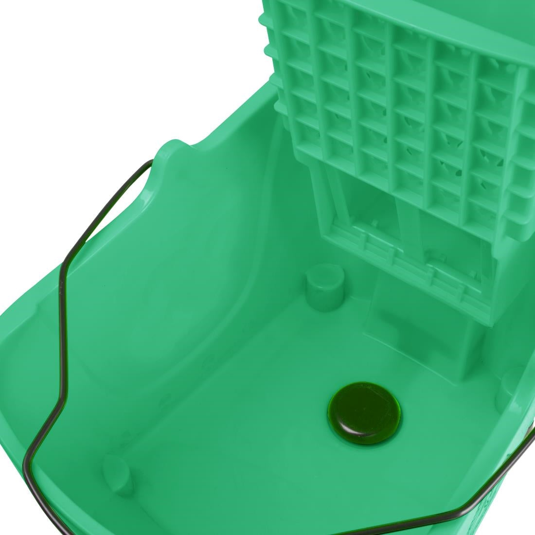 Jantex 30ltr Mop Bucket with Foot Pedal release - Green FW867