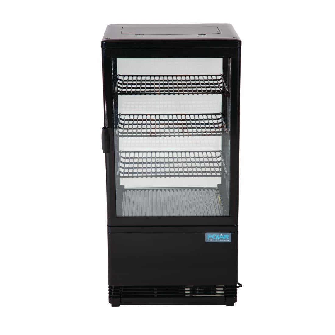 Polar C-Series Energy Efficient Display Fridge Black - 68Ltr CX577-A