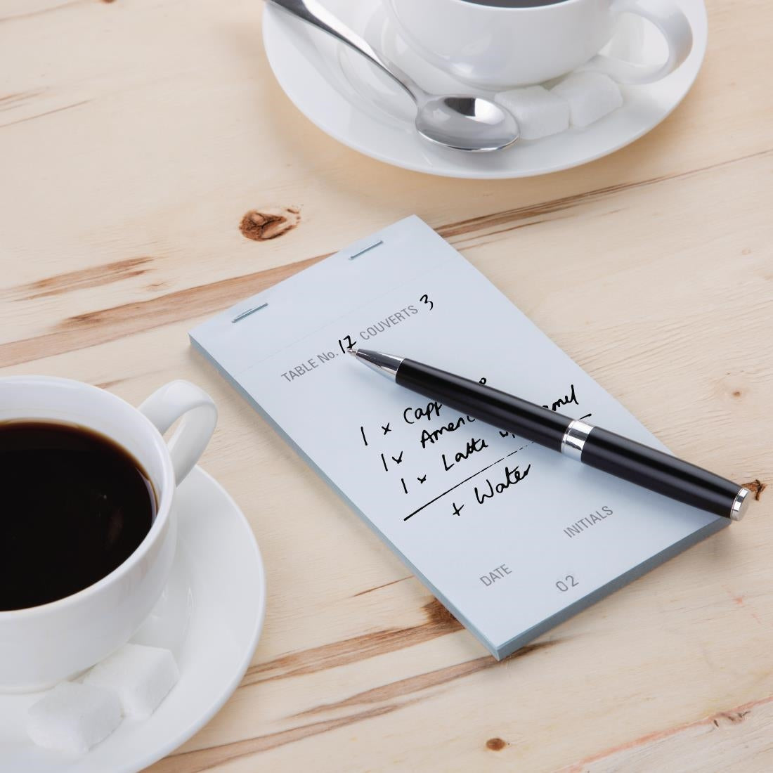 Olympia Recyclable Carbonless Waiter Pad Duplicate Large (Pack of 50) G523