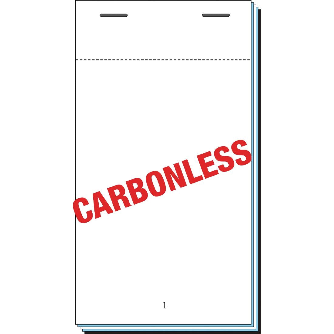 Olympia Recyclable Carbonless Waiter Pad Duplicate Small (Pack of 50) G524